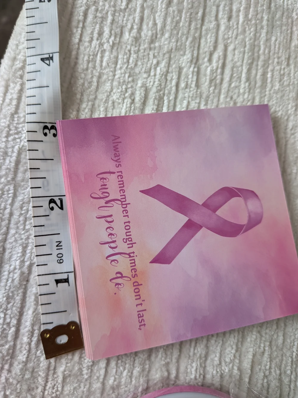 Pink Ribbon Breast Cancer Mirrors 10pk Individually Wrapped With Cards And Bags